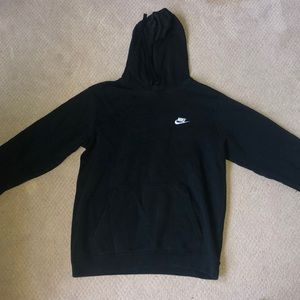 Nike black hoodie size medium